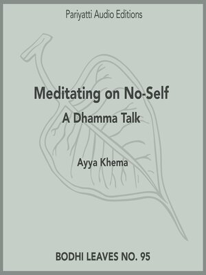 cover image of Meditating on No-Self